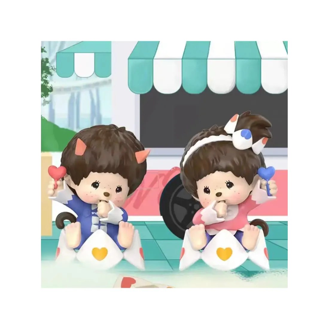 Фигурка Monchichi Searching Figurine Blind Box 1 шт 9 см
