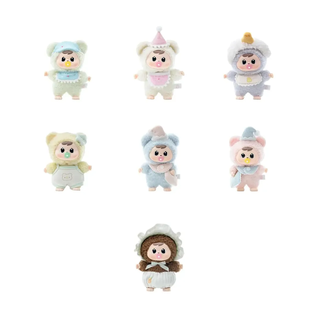 Фигурка Плюш Bao-ao Goodnight-Baby Series Blind Box 2nd Generation 1 шт 14 см