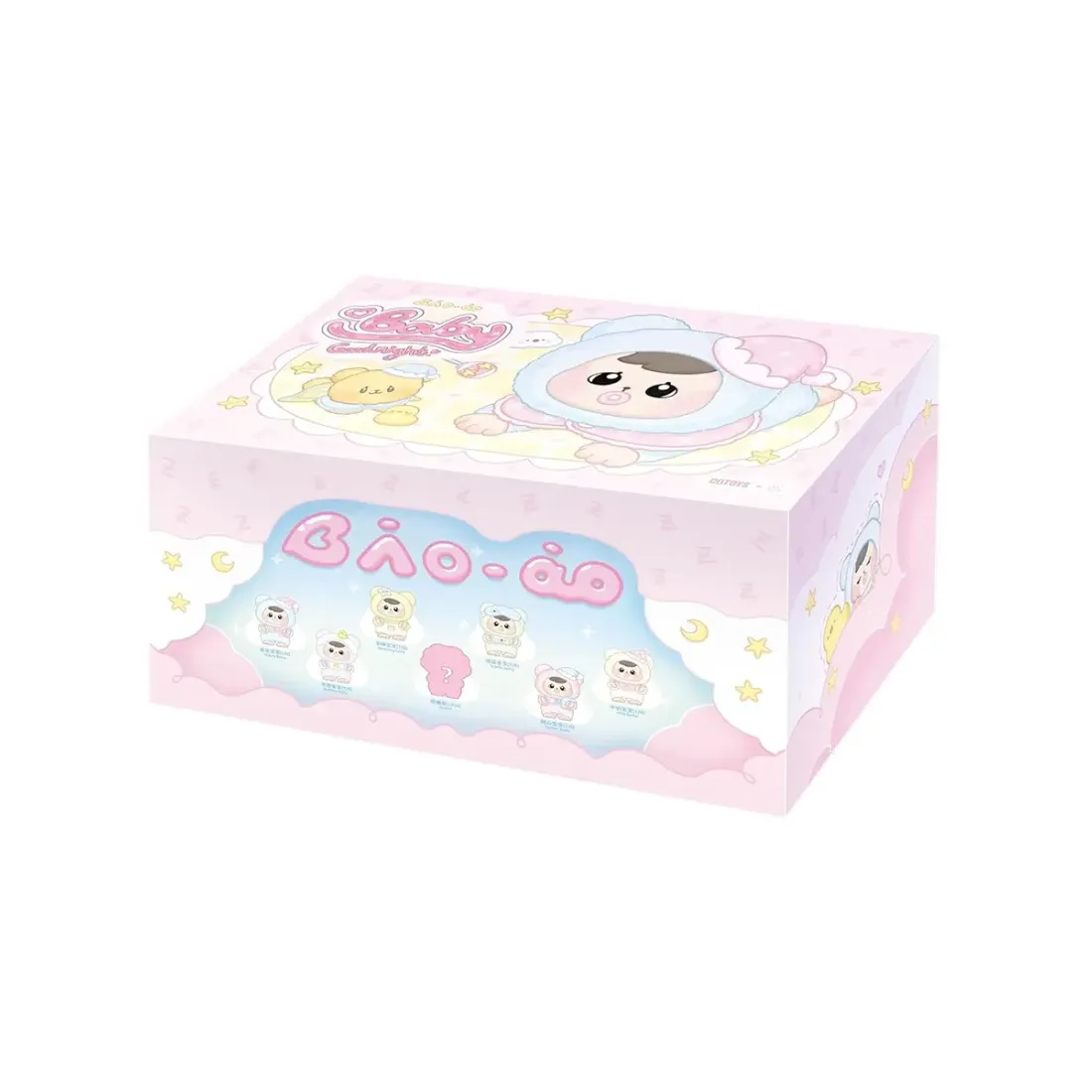 Фигурка Плюш Bao-ao Goodnight-Baby Series Blind Box 2nd Generation 1 шт 14 см