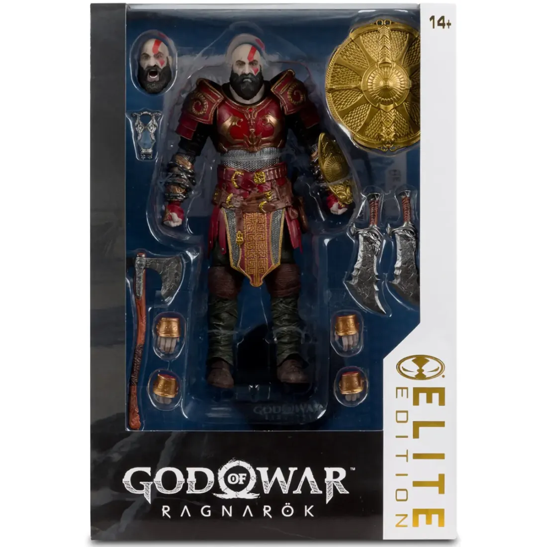 Фигурка McFarlane Elite Edition God Of War Kratos with Ares Armor 18 см 11819