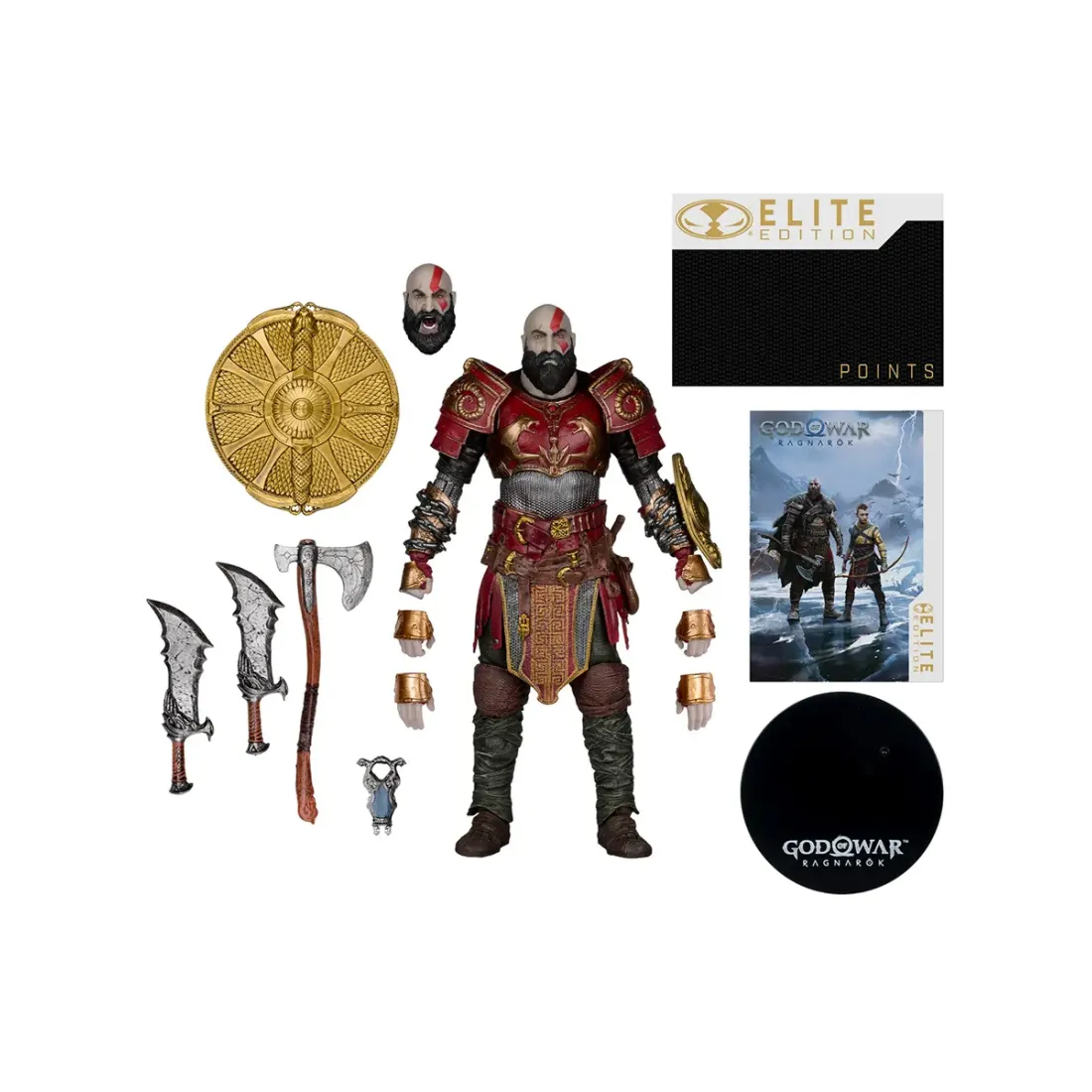 Фигурка McFarlane Elite Edition God Of War Kratos with Ares Armor 18 см 11819