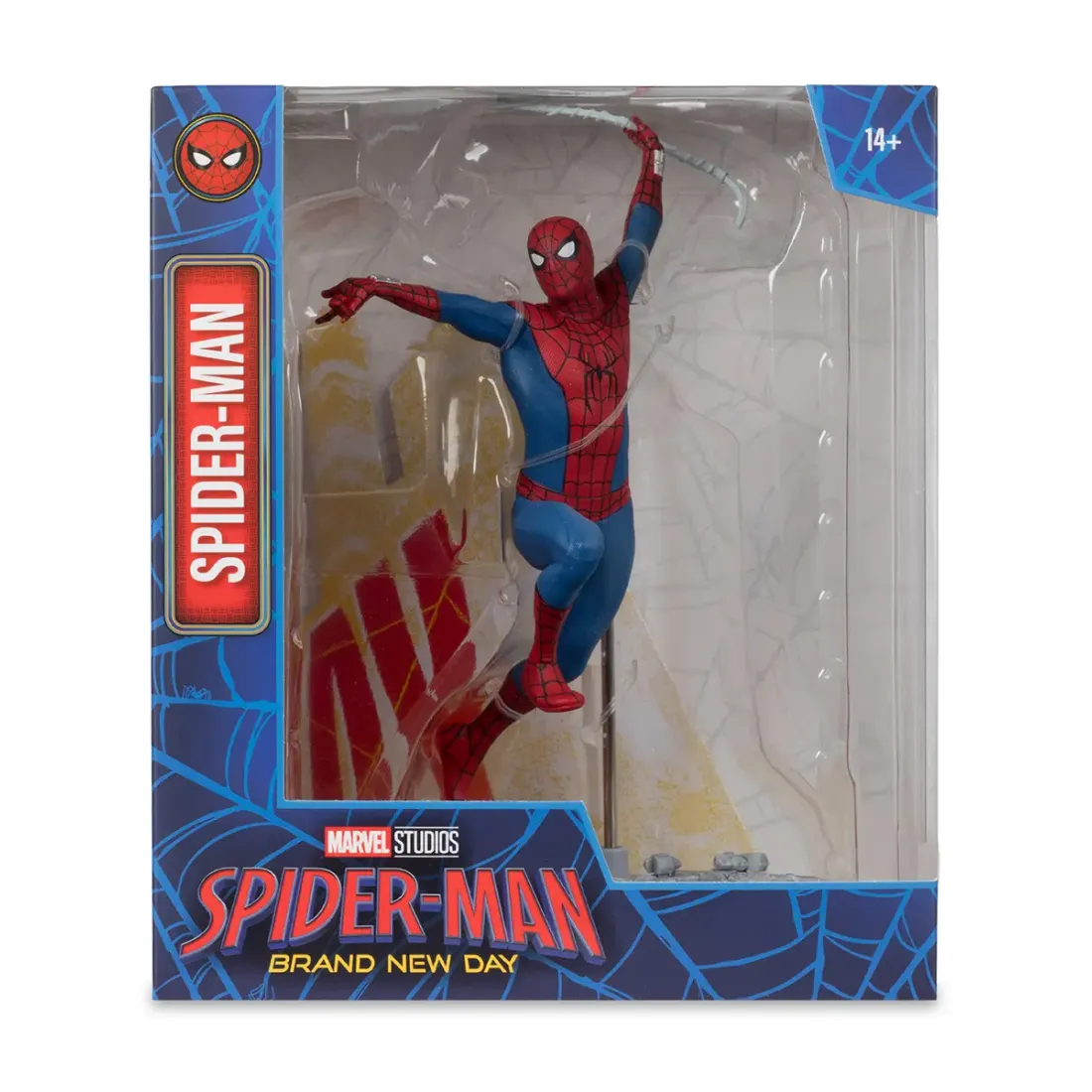 Фигурка Marvel Studios Collection Человек Паук Совершенно Новый День Человек паук 23 см 14936