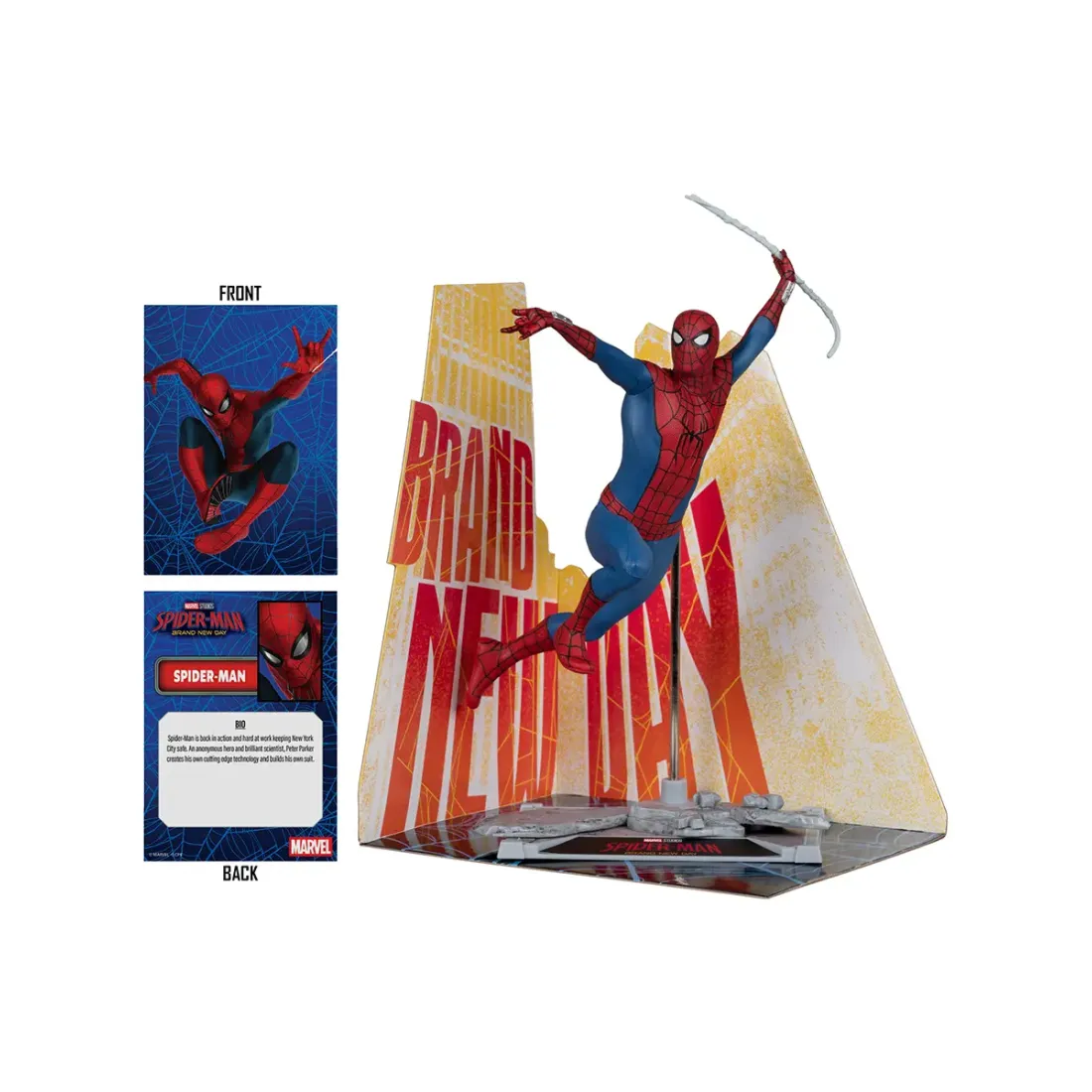 Фигурка Marvel Studios Collection Человек Паук Совершенно Новый День Человек паук 23 см 14936