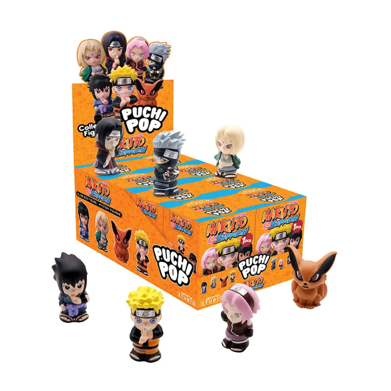 Фигурка PuchiPop Наруто Ураганные Хроники в ассортименте 1 шт 6 см ABYFIG153