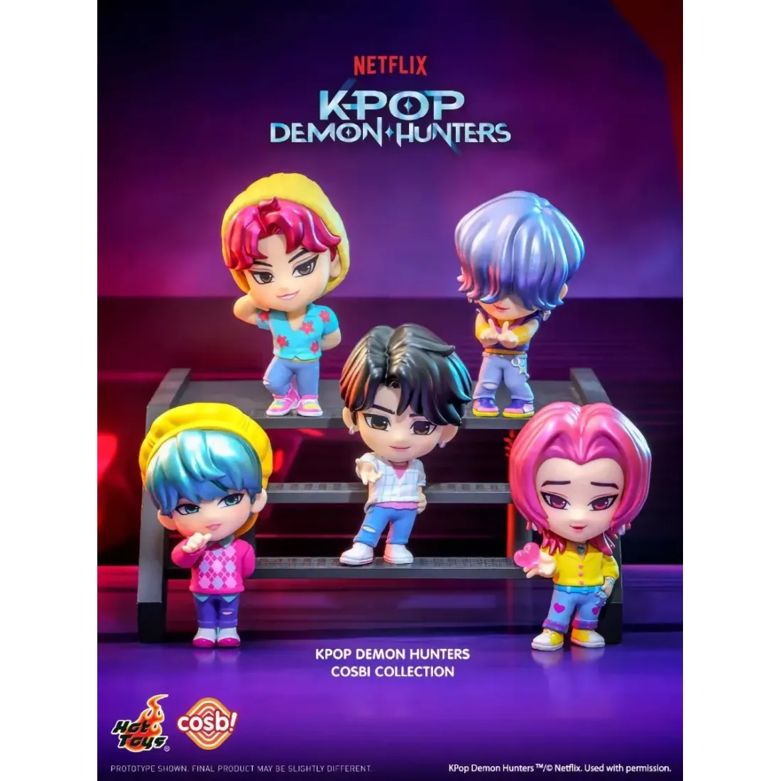 Фигурка Аниме Кейпоп-охотницы на демонов COSBI Blind Box Mini 1 шт 4895228624840