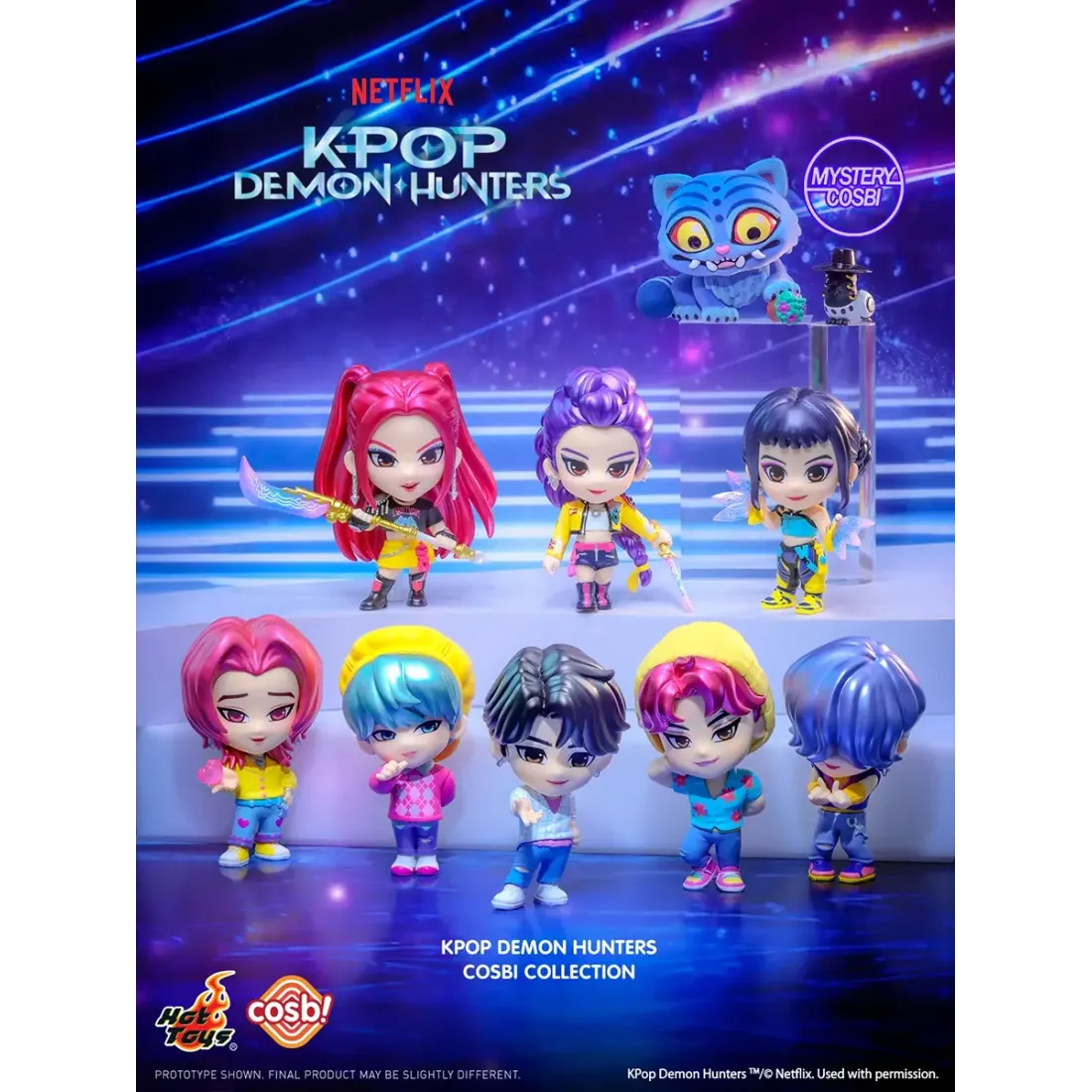 Фигурка Аниме Кейпоп-охотницы на демонов COSBI Blind Box Mini 1 шт 4895228624840