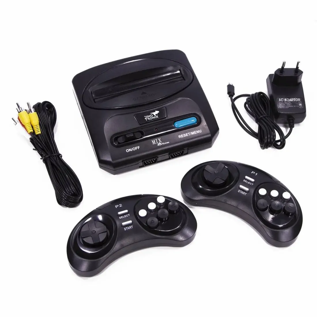 Dinotronix Mix Wireless + 470 игр (AV, 2 беспроводных джойстика)