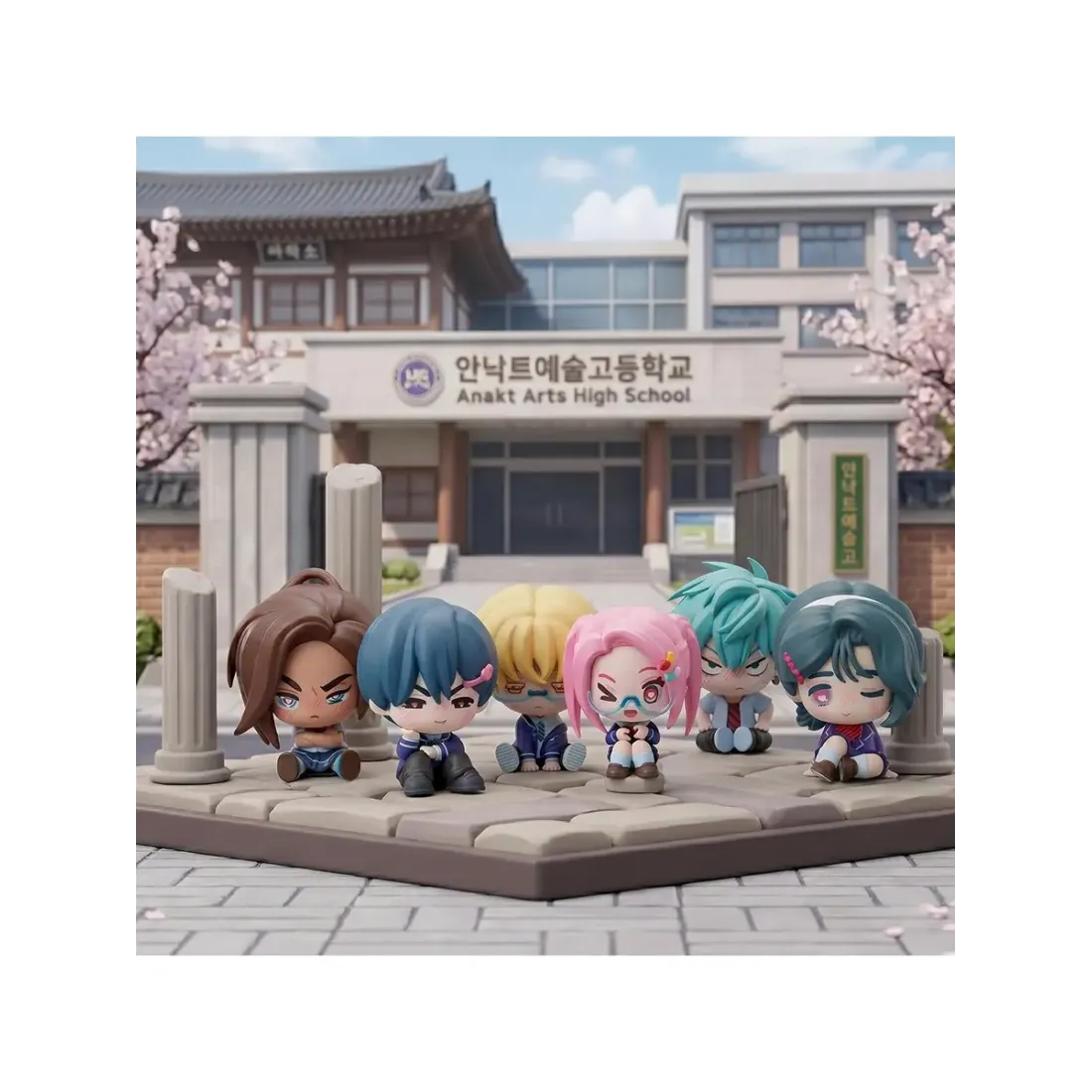 Фигурка ALIEN STAGE Anakt Art High School Blind Box 1 шт AET-0044