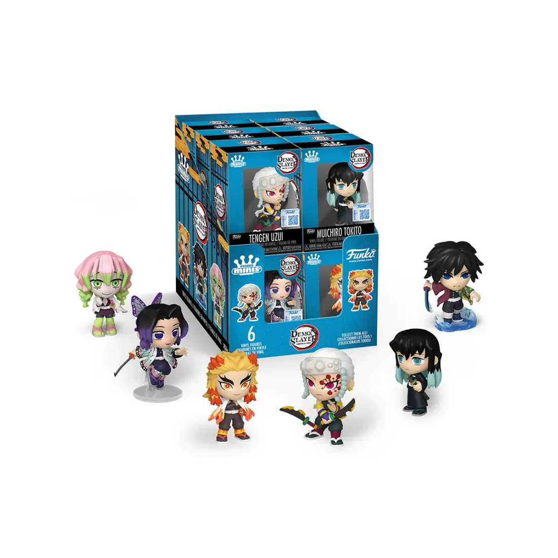 Фигурка Funko Minis Demon Slayer 1 штука в ассортименте (из 9) 92041