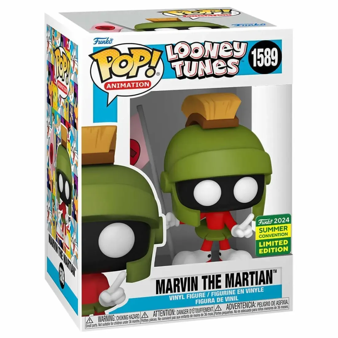Фигурка Funko POP! Animation Looney Tunes Marvin the Martian SDCC24 (Exc) (1589) 78447