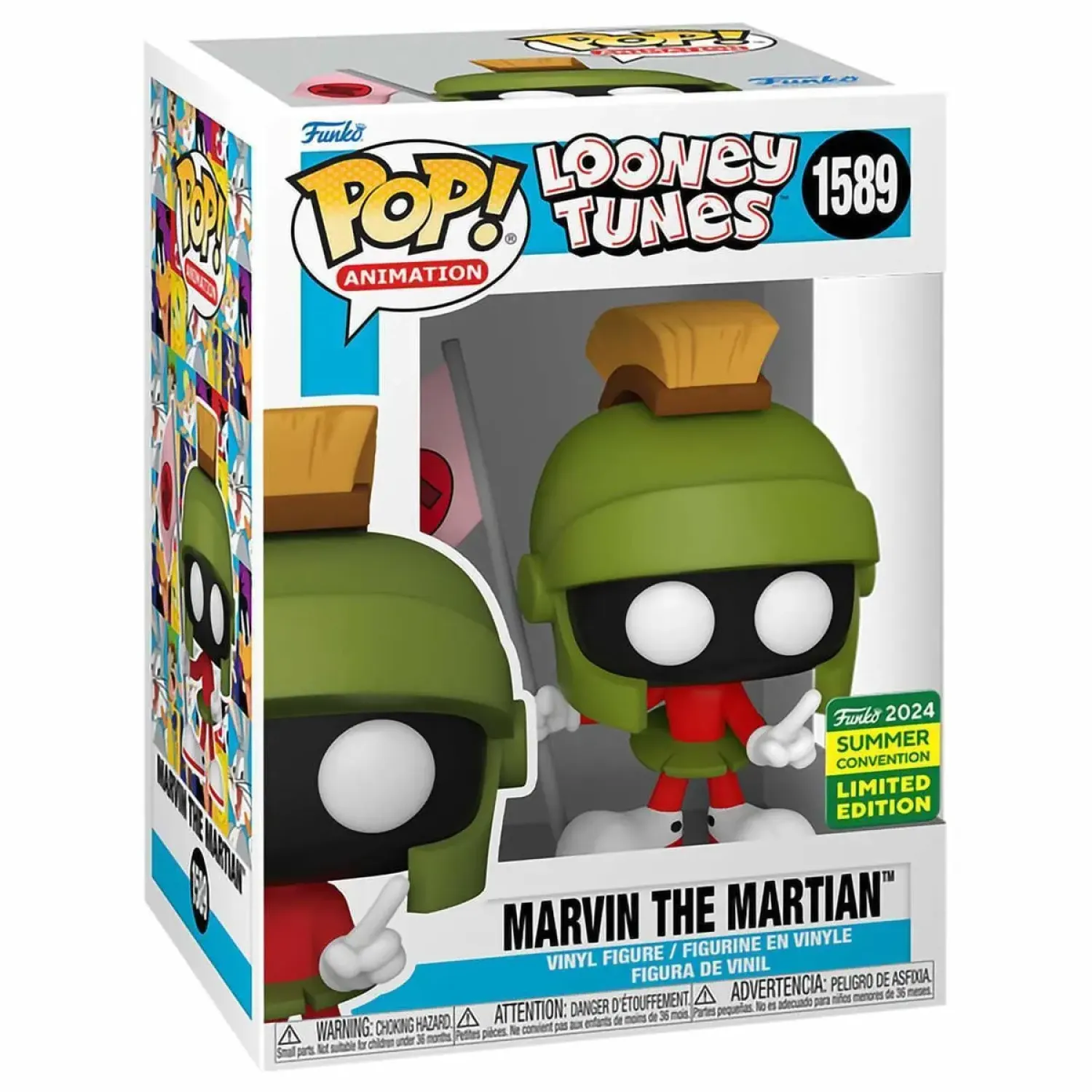 Фигурка Funko POP! Animation Looney Tunes Marvin the Martian SDCC24 (Exc) (1589) 78447