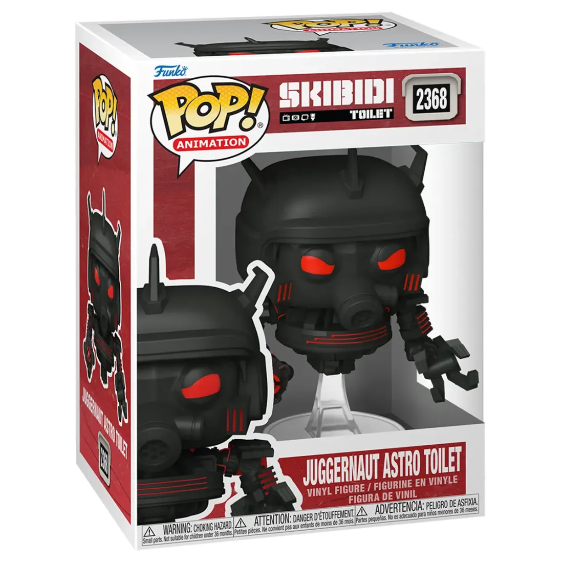 Фигурка Funko POP! Animation Skibidi Toilet Juggernaut Astro Toilet (2368) 89313