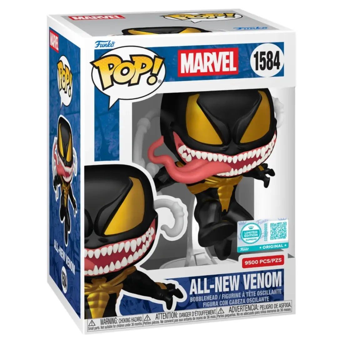 Фигурка Funko POP! Bobble Marvel All-New Venom (Supreme LE) (Exc) (1584) 90752
