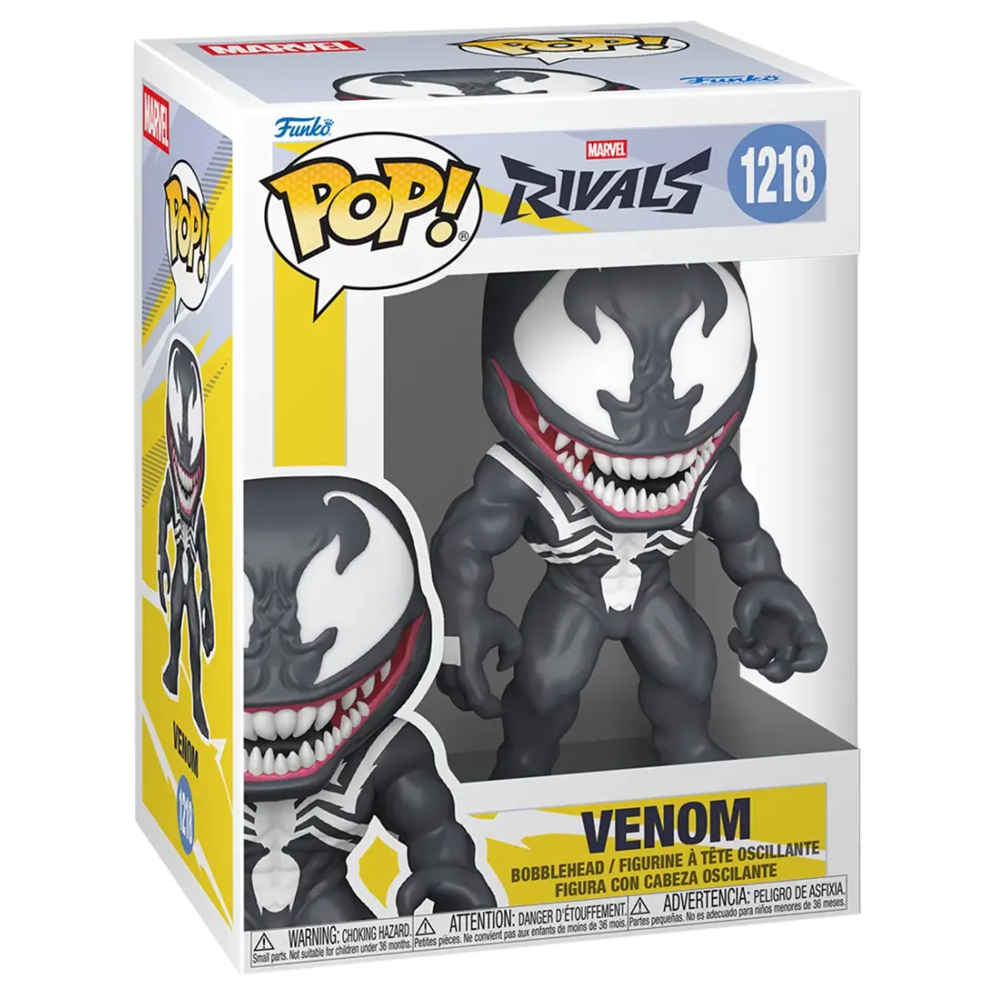 Фигурка Funko POP! Bobble Marvel Games Rivals Venom w/Chase (1218) 90849