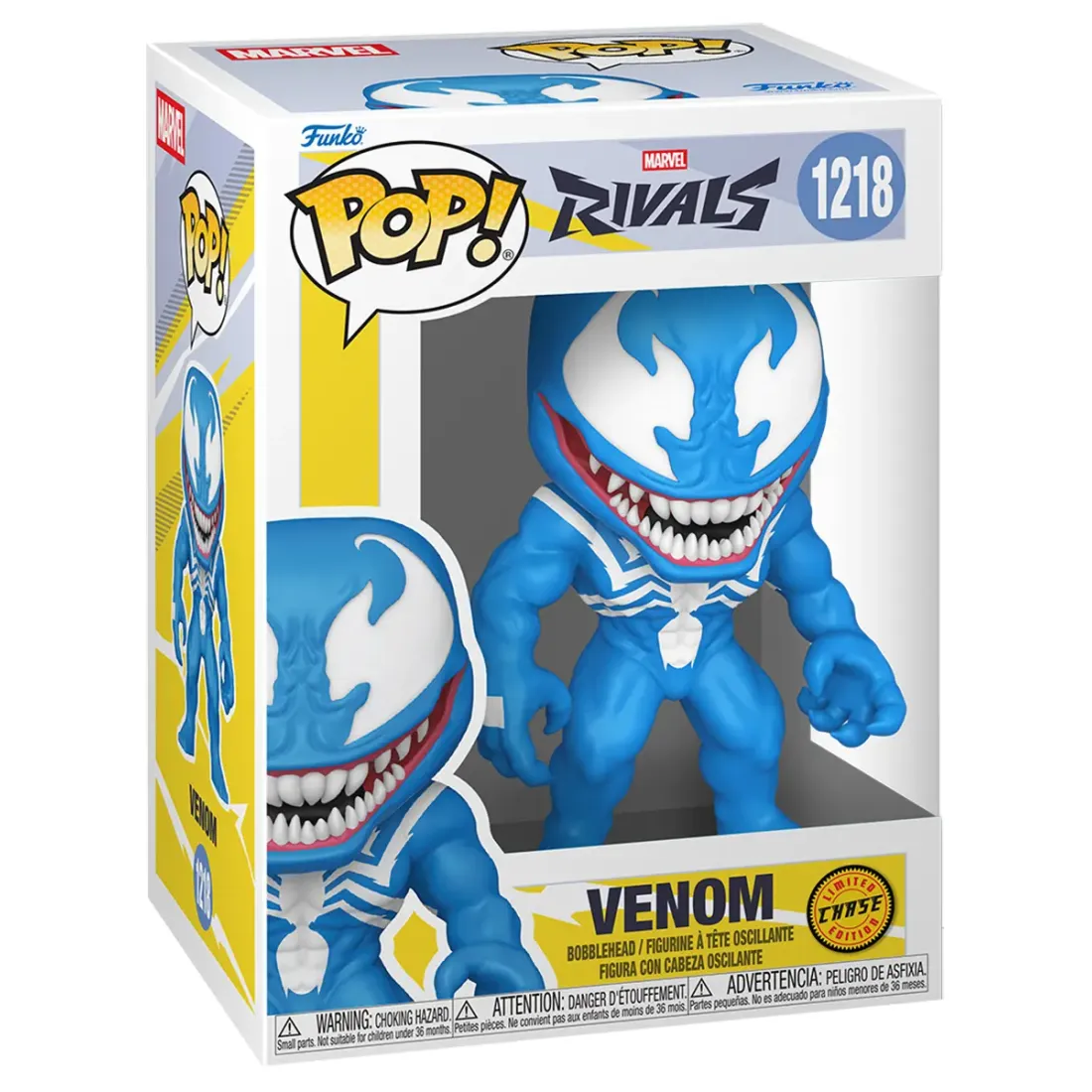 Фигурка Funko POP! Bobble Marvel Games Rivals Venom w/Chase (1218) 90849