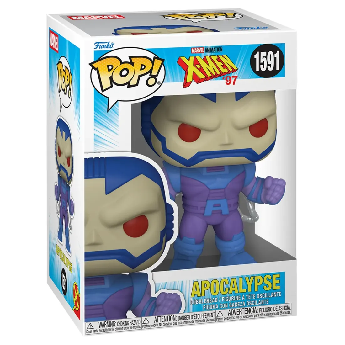 Фигурка Funko POP! Bobble Marvel X-Men '97 Apocalypse (1591) 90789