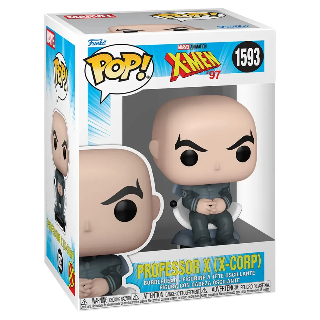 Фигурка Funko POP! Bobble Marvel X-Men '97 Professor X (X-Corp) (1593) 90791