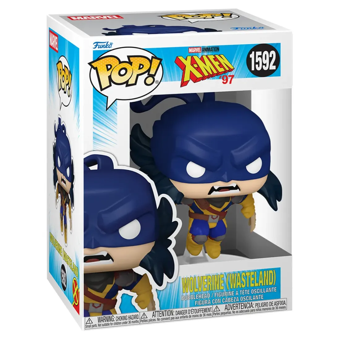 Фигурка Funko POP! Bobble Marvel X-Men '97 Wolverine (Wasteland) (1592) 90790