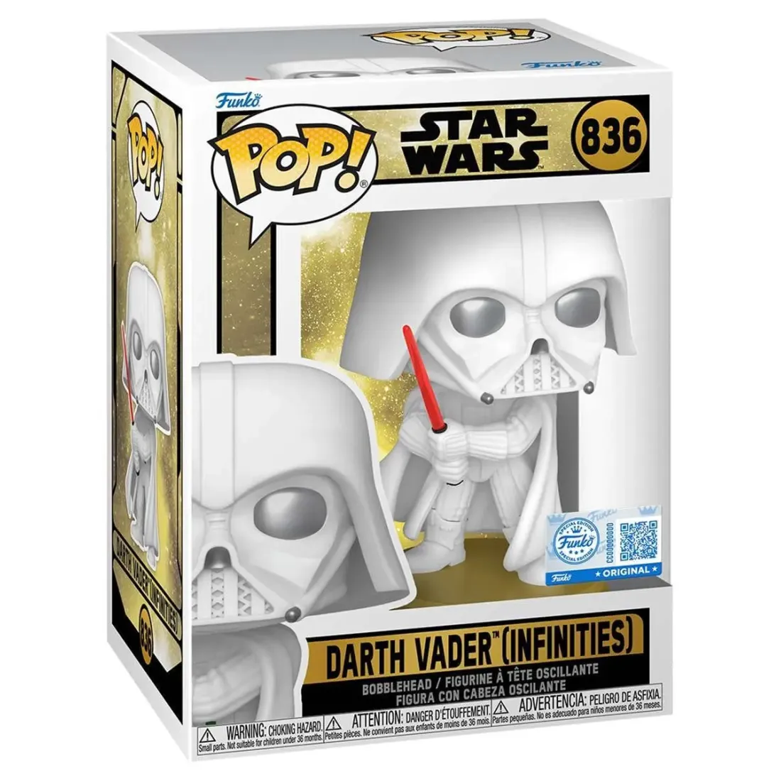Фигурка Funko POP! Bobble Star Wars Darth Vader (Infinities) (Exc) (836) 90873