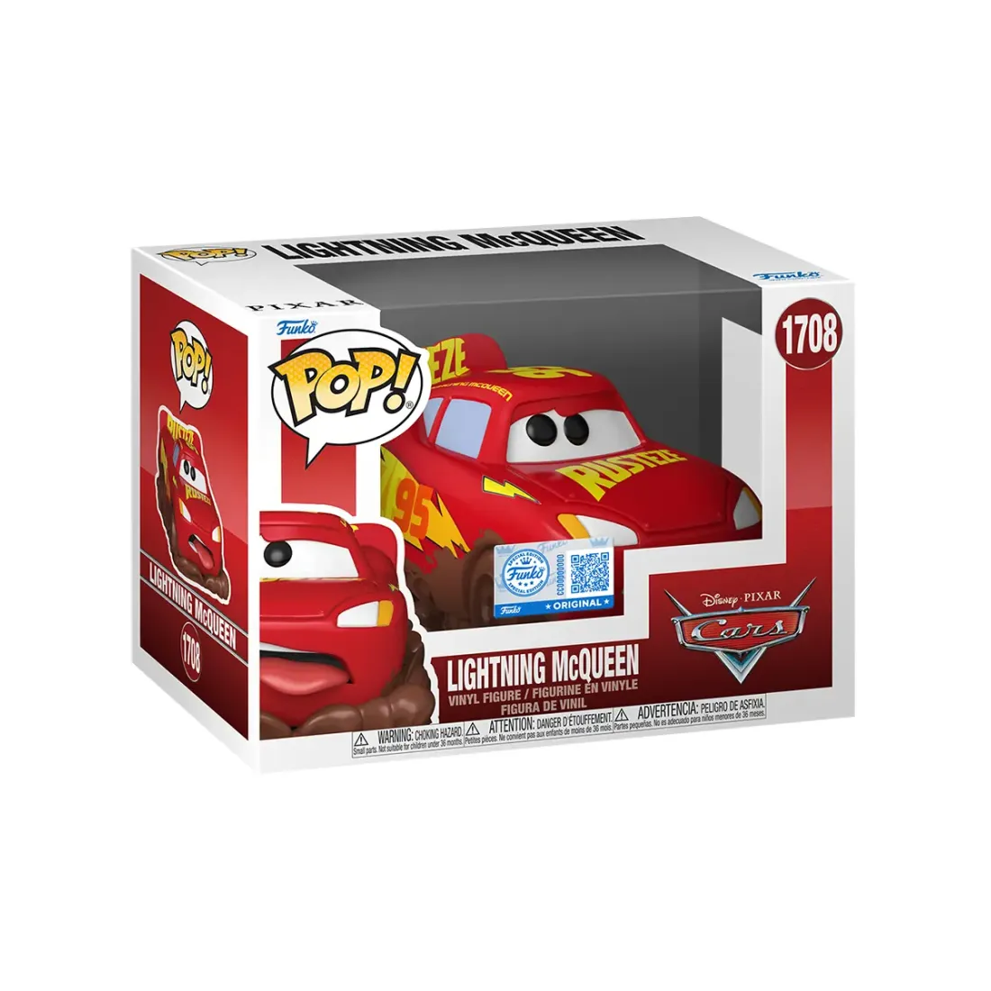 Фигурка Funko POP! Disney Cars Lightning McQueen SS (Exc) (1708) 91920