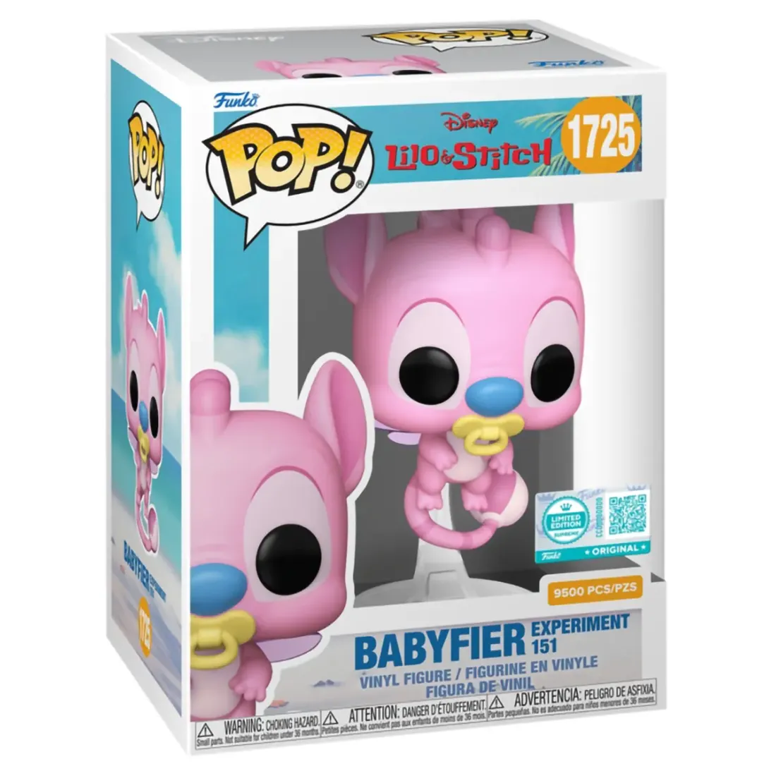 Фигурка Funko POP! Disney Lilo & Stitch Babyfier Experiment 151 (Supreme LE) (Exc) (1725) 90751
