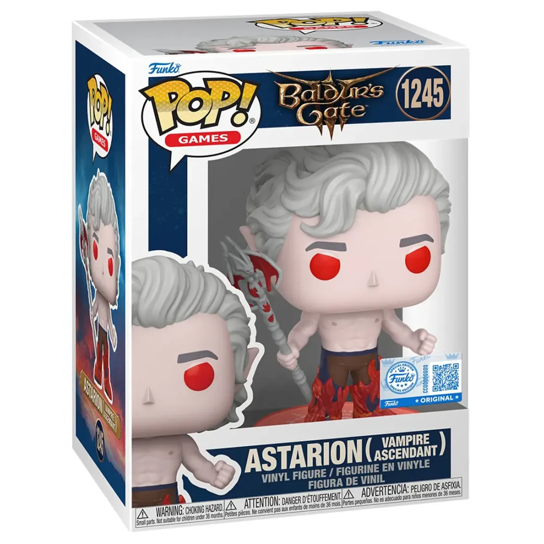 Фигурка Funko POP! Games Baldur's Gate Astarion (Vampire Ascendant) (Exc) (1245) 94045
