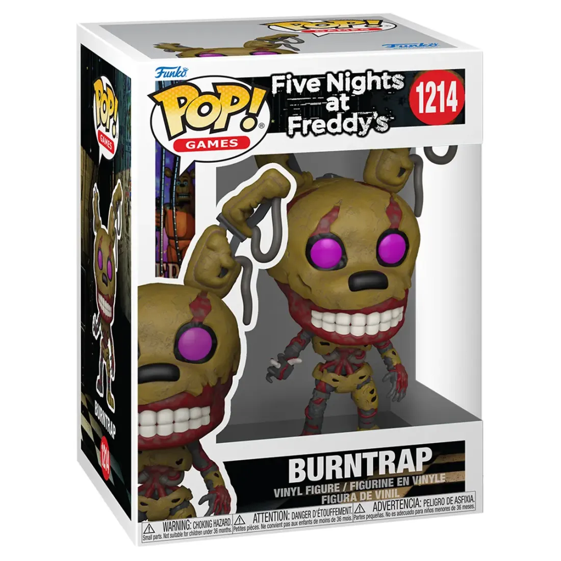 Фигурка Funko POP! Games FNAF Burntrap (1214) 90844