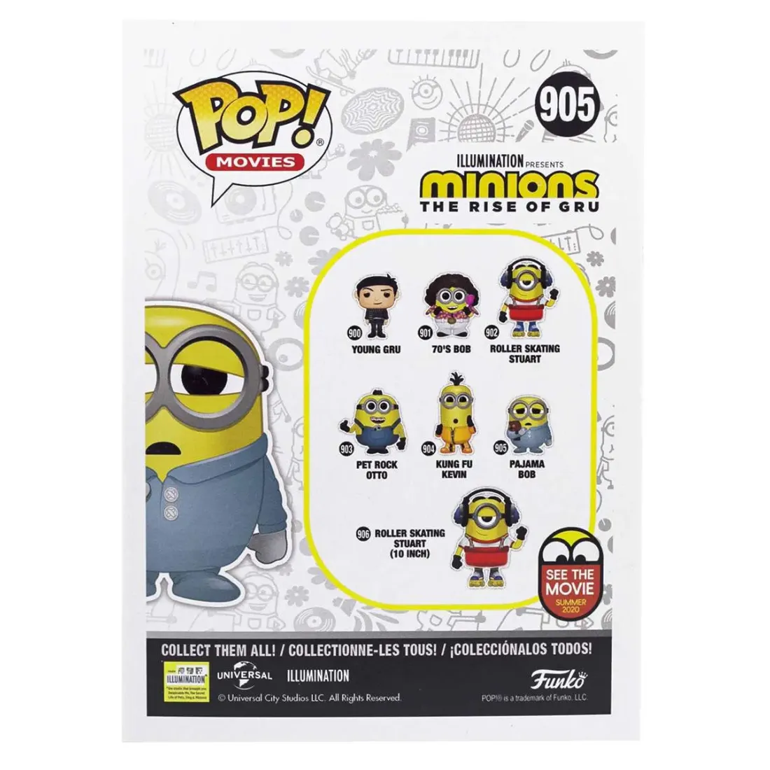 Фигурка Funko POP! Movies Minions 2 Pajama Bob (905) 47805