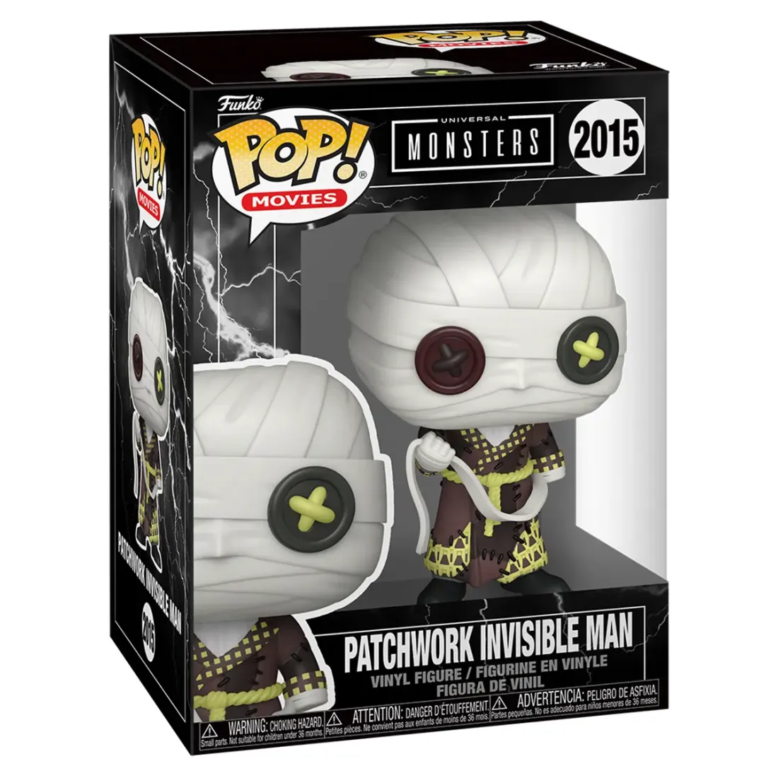 Фигурка Funko POP! Movies Universal Monster S5 Patchwork Invisible Man (2015) 90878
