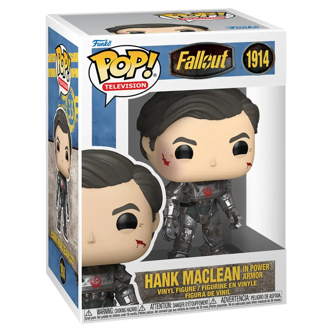Фигурка Funko POP! TV Fallout S2 Hank Maclean in Power Armor (1914) 90706