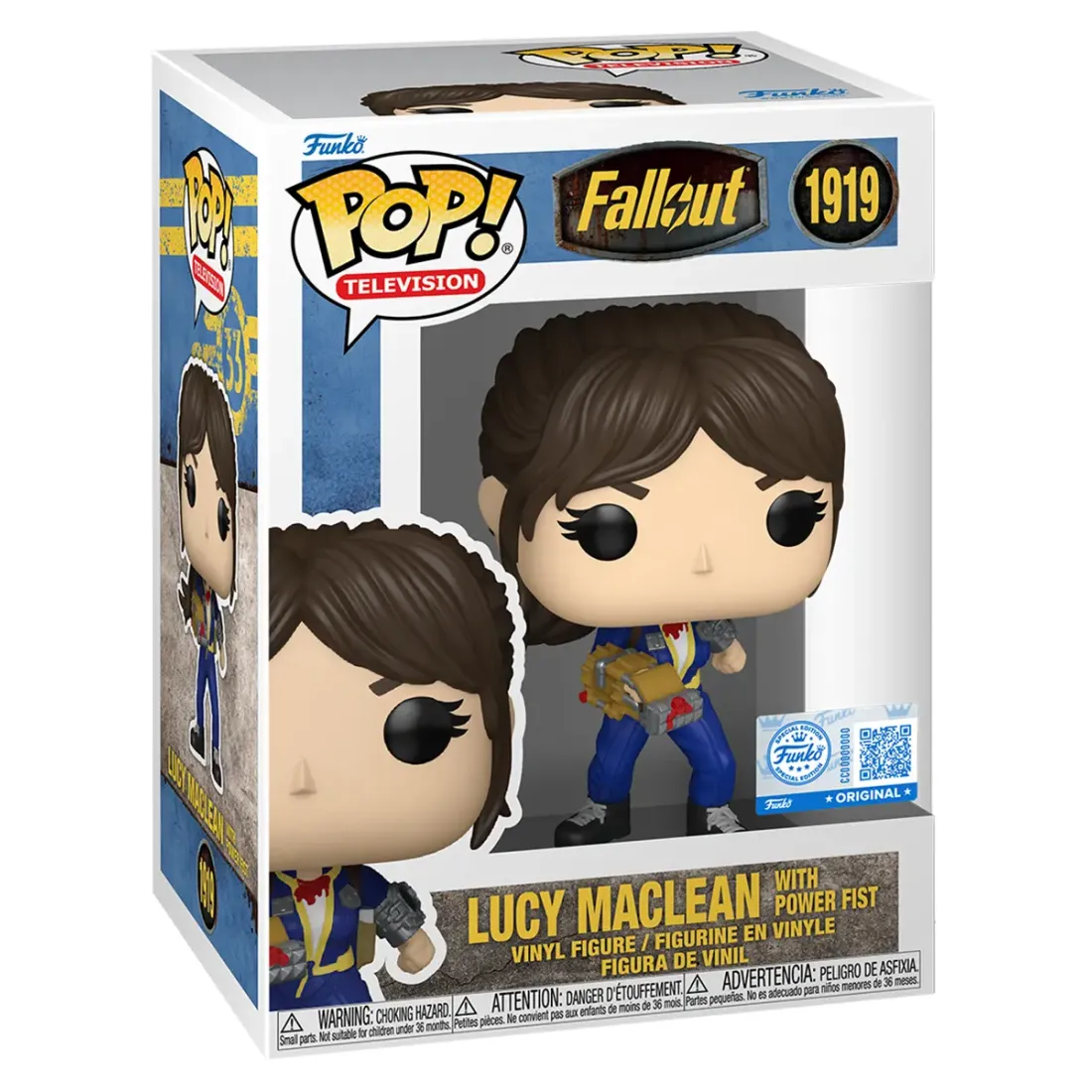 Фигурка Funko POP! TV Fallout S2 Lucy Maclean with Power Fist (BD) (Exc) (1919) 91960