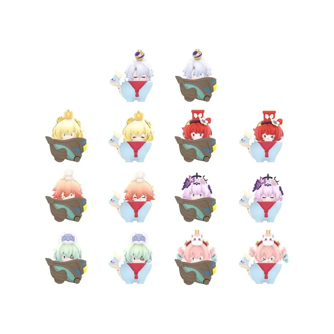 Фигурка Honkai: Star Rail Cap & Cottontail Series Mini Blind Box 1 шт 6973817958090