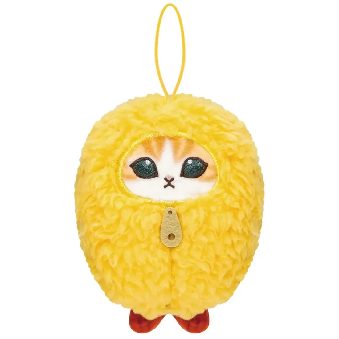 Фигурка Аниме Плюш Mofusand Sleeping Bag Fried Shrimp Mascot Mini Blind box 1 шт 7 см