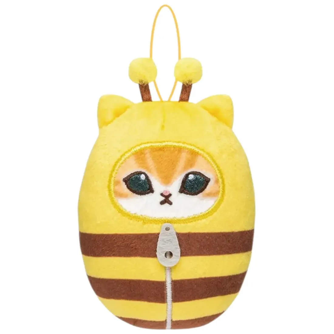 Фигурка Аниме Плюш Mofusand Sleeping Bag Fried Shrimp Mascot Mini Blind box 1 шт 7 см