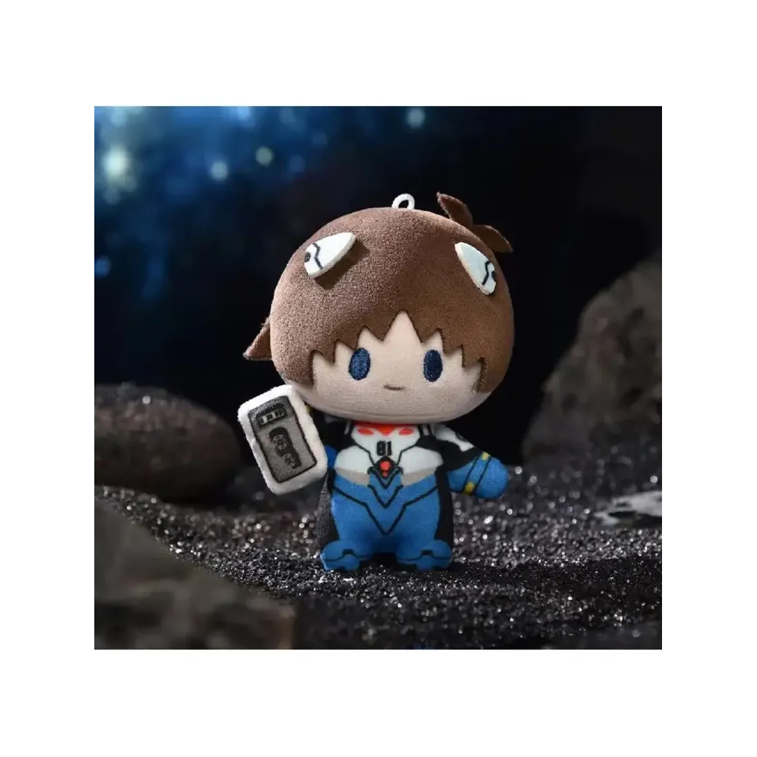 Фигурка Аниме Плюш Евангелион Bilibili Goods Neon Genesis "Rewritten" miniQ Blind Box 1 шт 11см