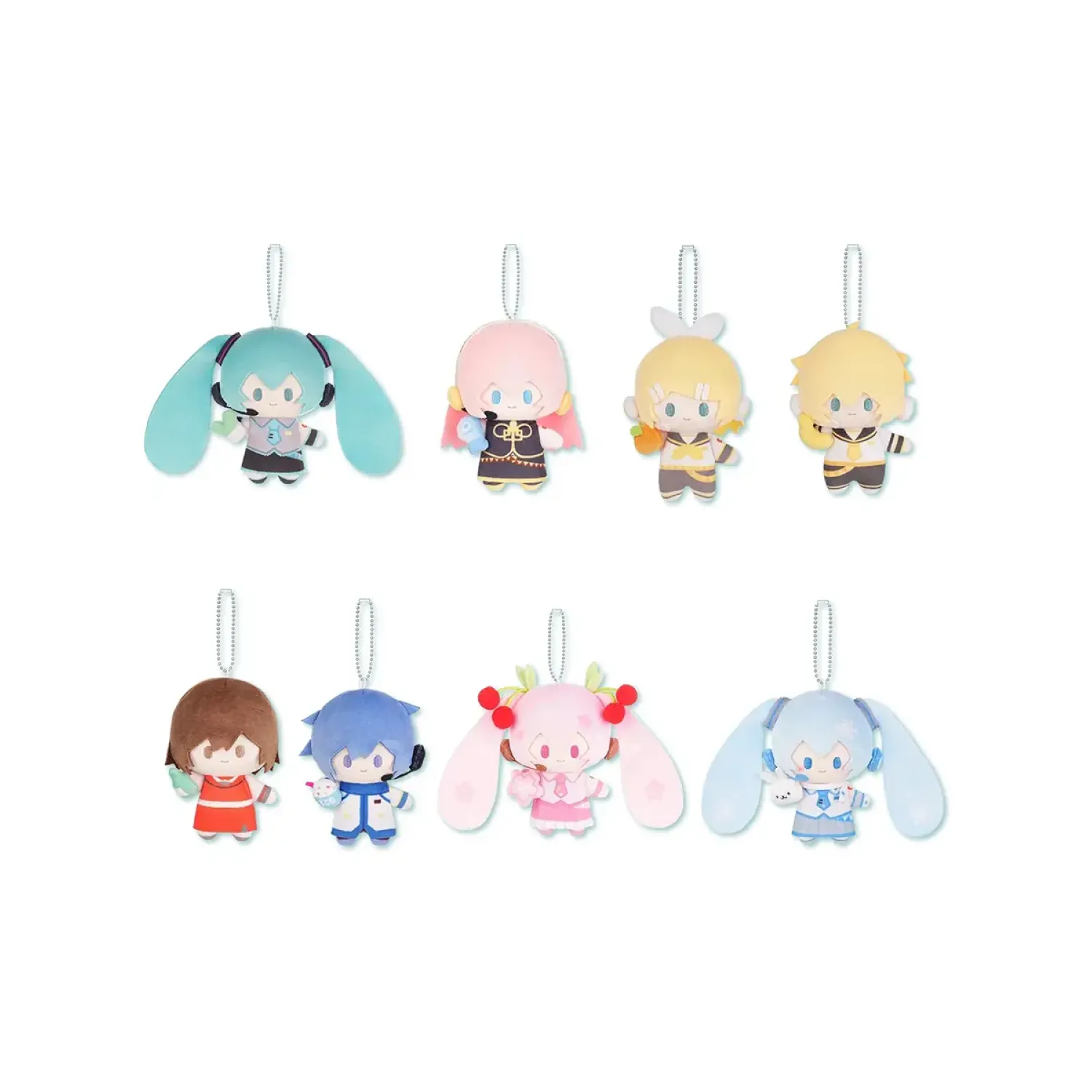 Фигурка Аниме Плюш Хатсуне Мику Bilibili Goods Mini-Q  Blind Box 1 шт 10см