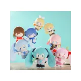 Фигурка Аниме Плюш Хатсуне Мику Bilibili Goods Mini-Q  Blind Box 1 шт 10см