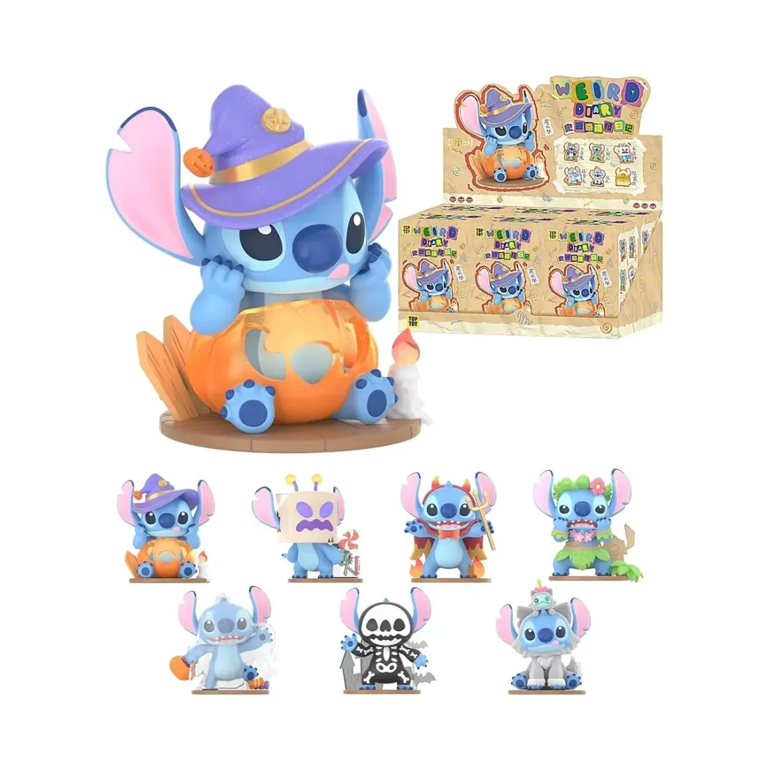 Фигурка Лило и Стич Disney Funny Diary series Blind box 1 шт 8 см