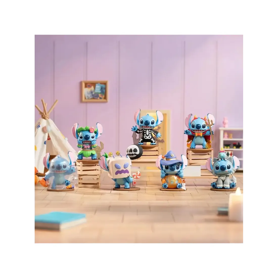 Фигурка Лило и Стич Disney Funny Diary series Blind box 1 шт 8 см