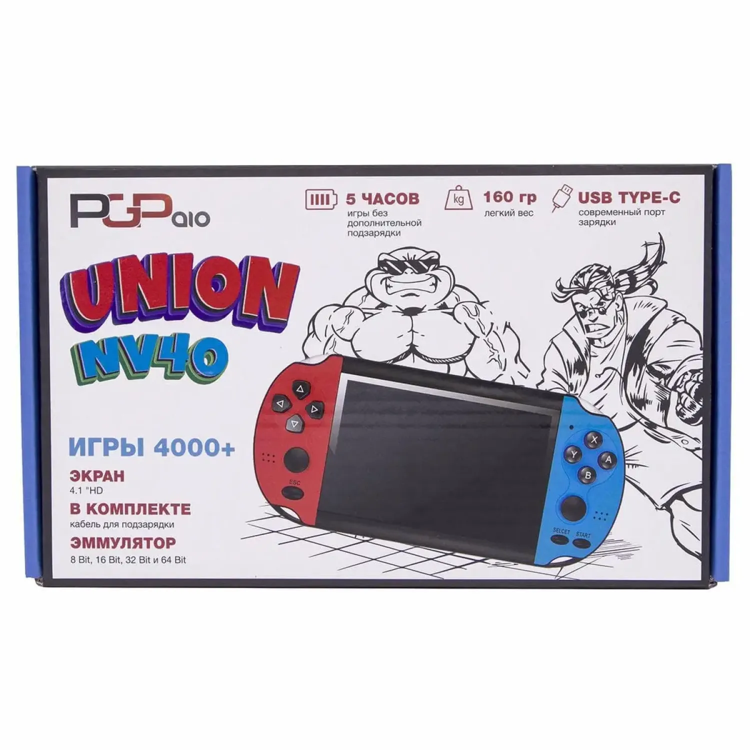 PGP AIO Union NV40 (красно-синяя)