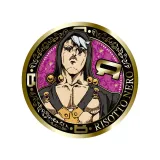 Значок Аниме Невероятные приключения ДжоДжо: Golden Wind Gilded Metal Pins 1 шт 5.8 см JOHZ-M101