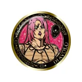 Значок Аниме Невероятные приключения ДжоДжо: Golden Wind Gilded Metal Pins 1 шт 5.8 см JOHZ-M101