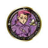 Значок Аниме Невероятные приключения ДжоДжо: Golden Wind Gilded Metal Pins 1 шт 5.8 см JOHZ-M101