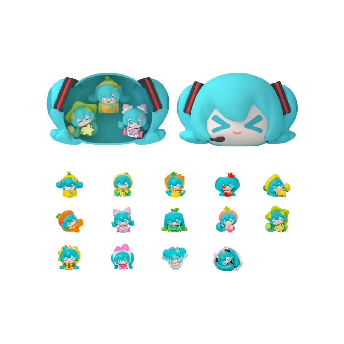 Фигурка Аниме Хатсуне Мику Dopamine Qface Blind Box 1 шт MX2196