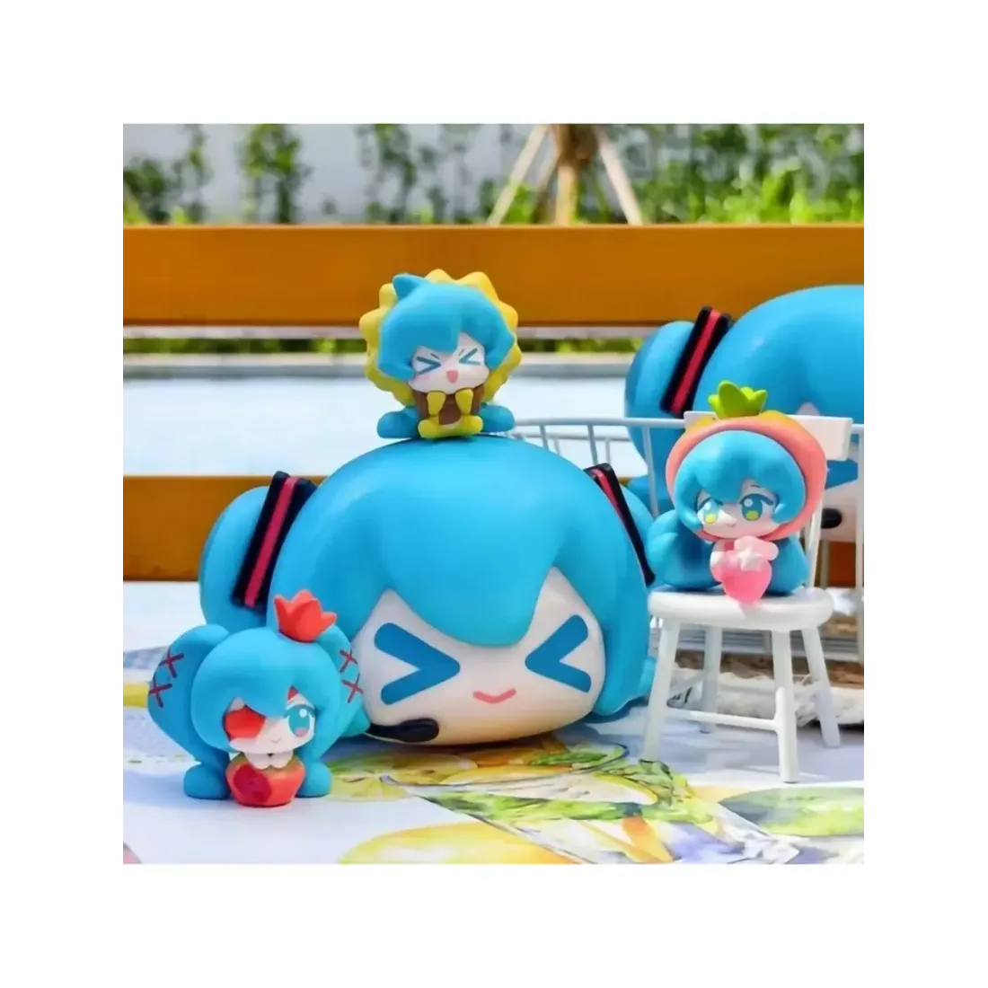Фигурка Аниме Хатсуне Мику Dopamine Qface Blind Box 1 шт MX2196