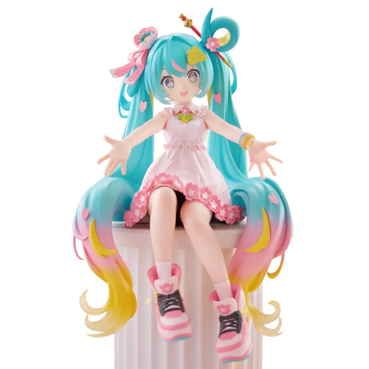 Фигурка Аниме Furyu Noodle Stopper Хатсуне Мику 10th Anniversary 14.5см