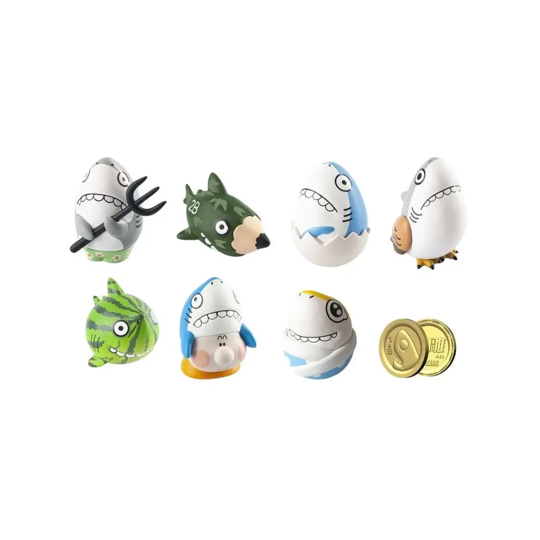 Фигурка Shark Carving 1шт 11см Blind Box 6975665430063