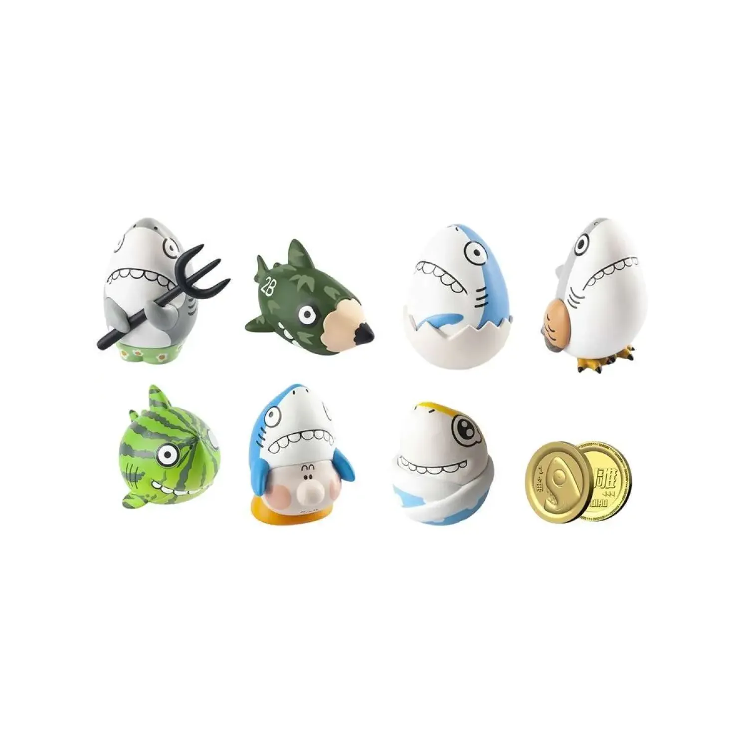 Фигурка Shark Carving 1шт 11см Blind Box 6975665430063