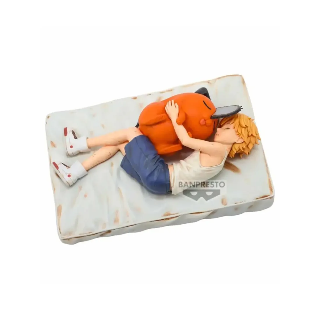 Фигурка Аниме Человек-бензопила Денжи и Почита Chainsaw Man 4,5 см PZ71148P