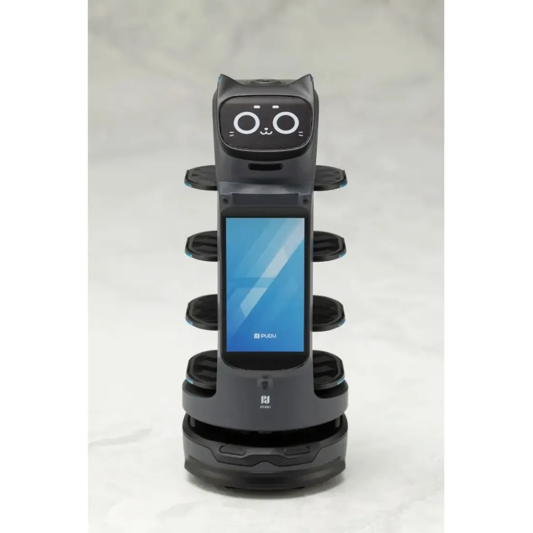 Сборная модель Kotobukiya робот-доставщик BellaBot Pro черная версия KP815